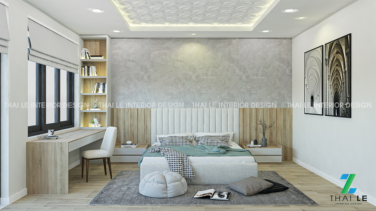Thiết kế nội thất nhà phố KDC An Thiên Lý Thủ Đức - 340m2